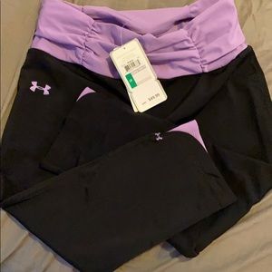 Under Armor UA Conpression Capri Workout Pants